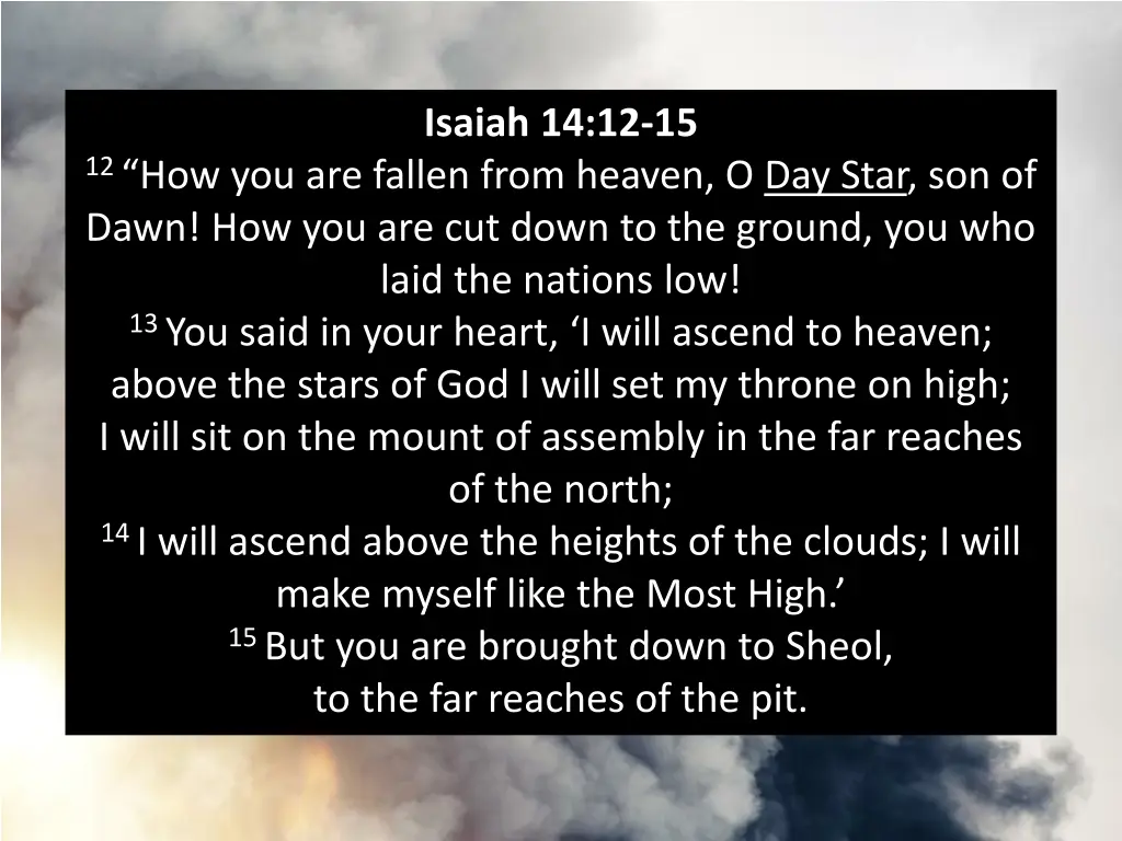 isaiah 14 12 15