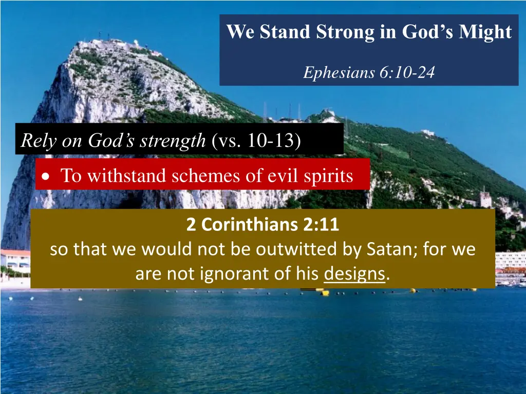 we stand strong in god s might 1