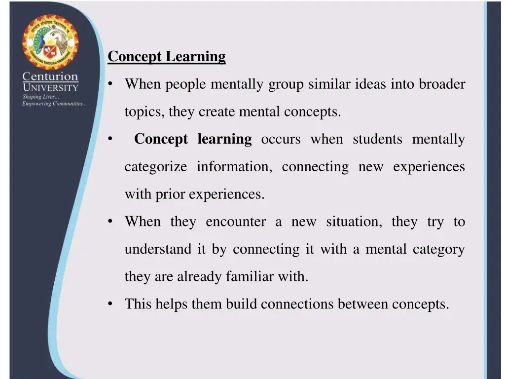 concept learning