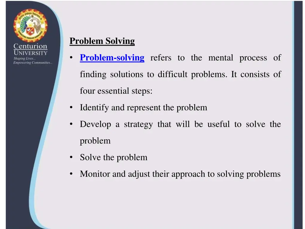 problem solving