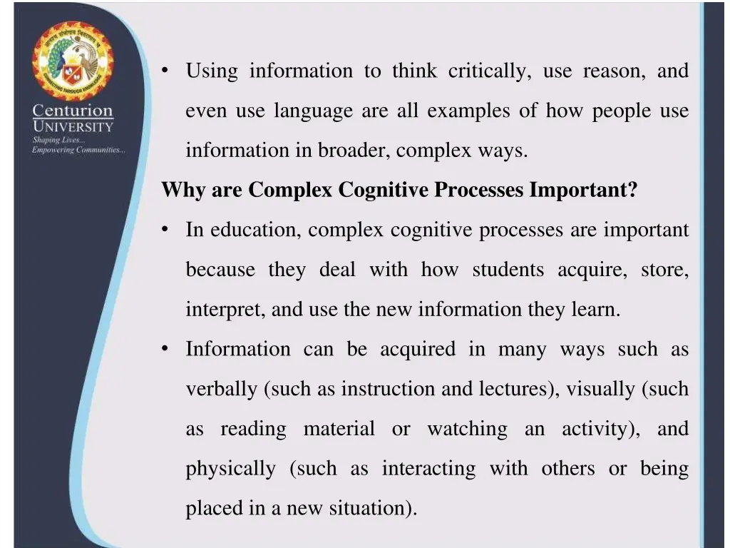 using information to think critically use reason
