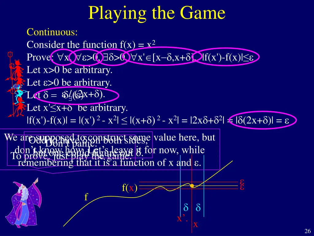 playing the game 9