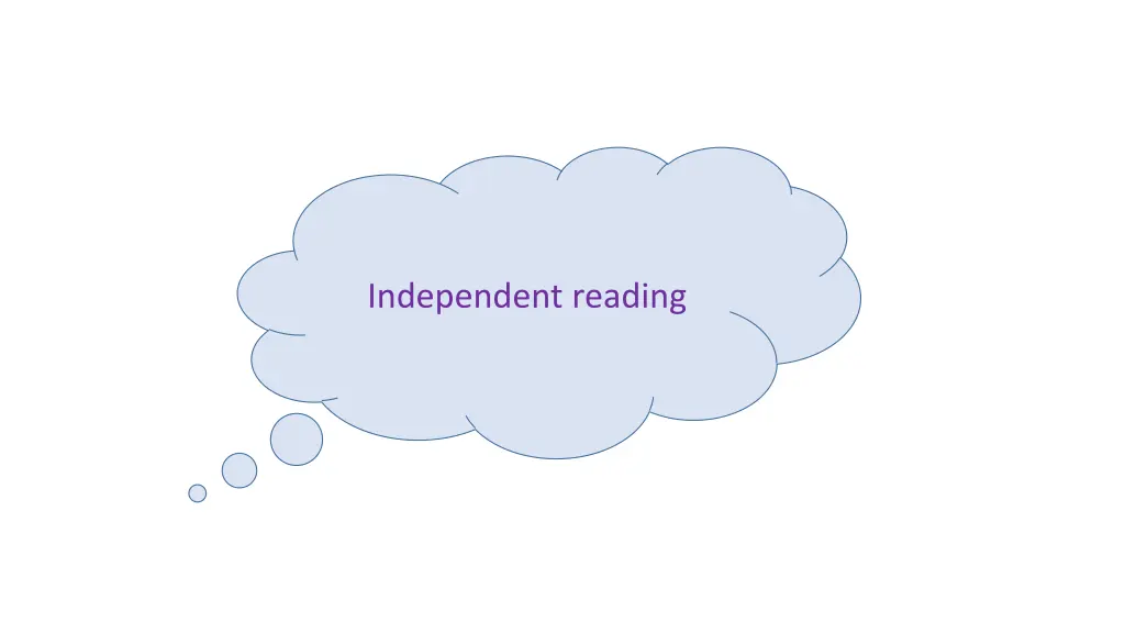 independent reading