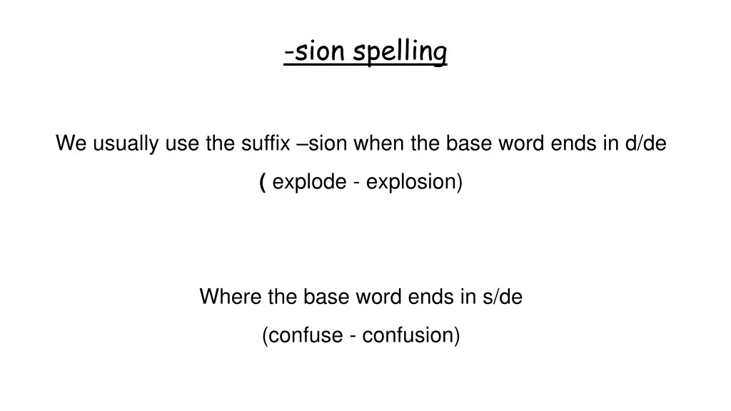 sion spelling 1