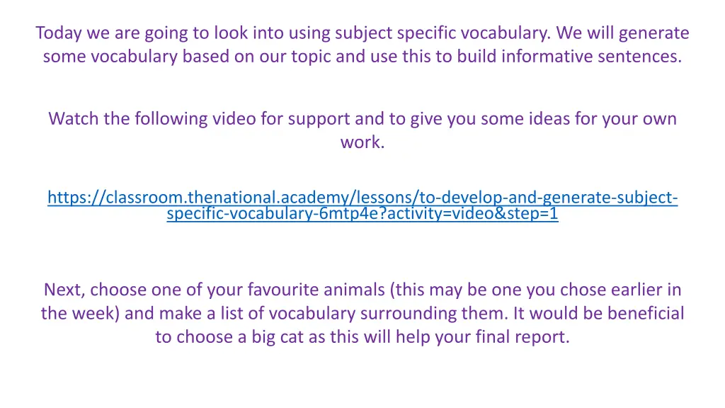 today we are going to look into using subject