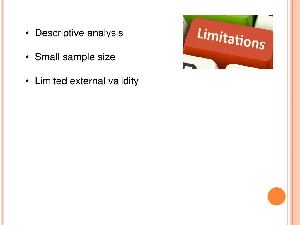 descriptive analysis