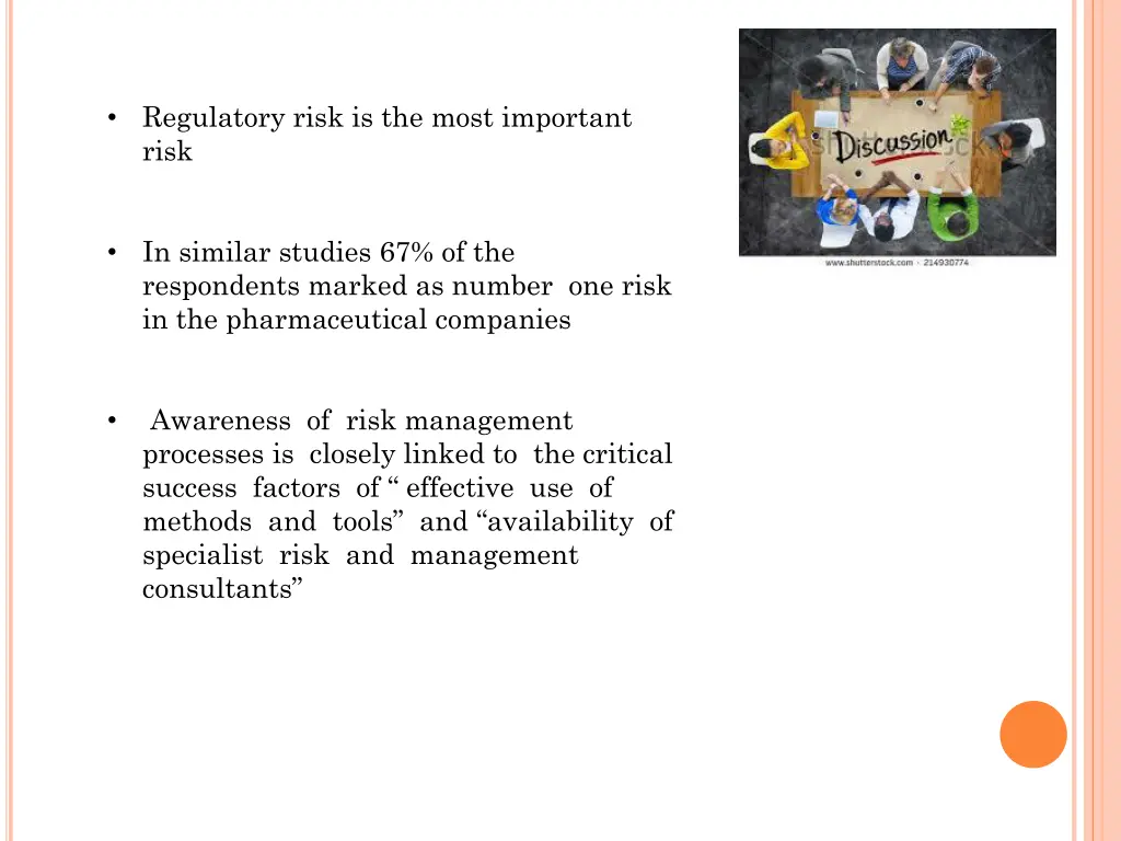 regulatory risk is the most important risk