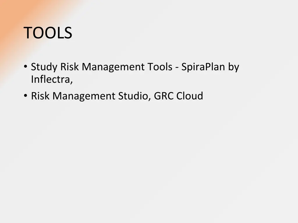 tools