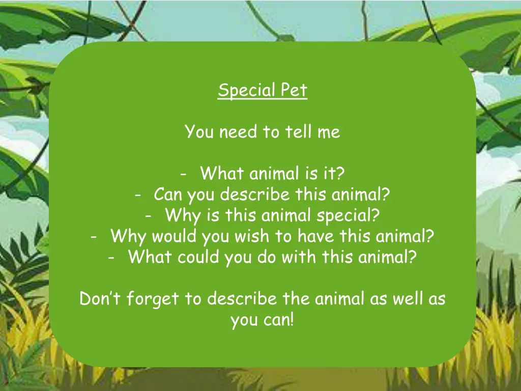 special pet