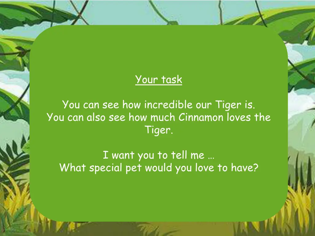 your task