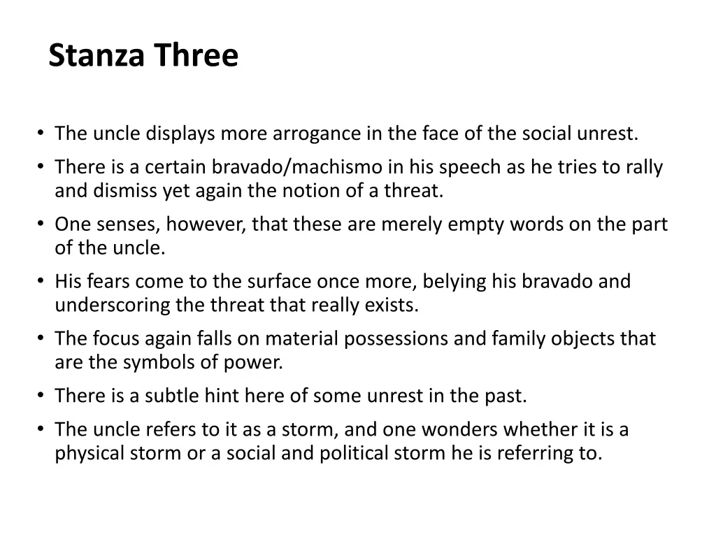 stanza three