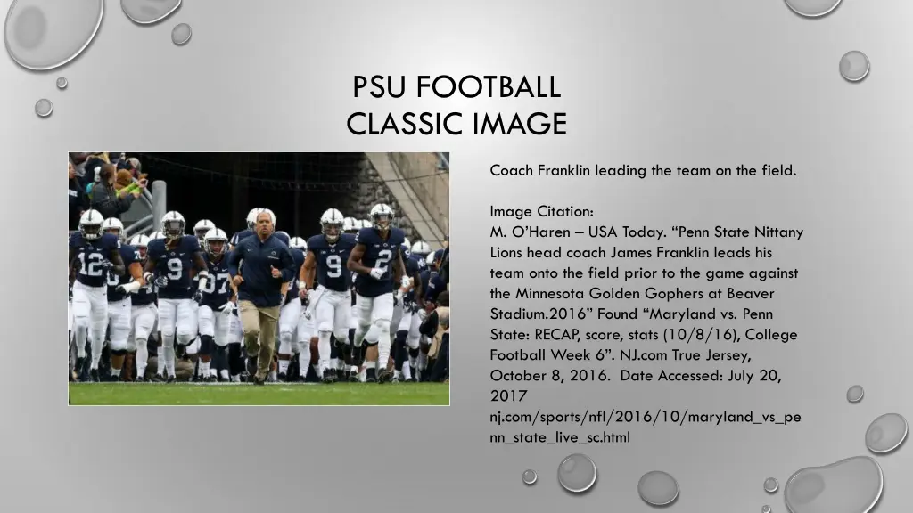 psu football classic image