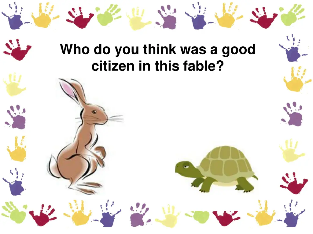 who do you think was a good citizen in this fable 2
