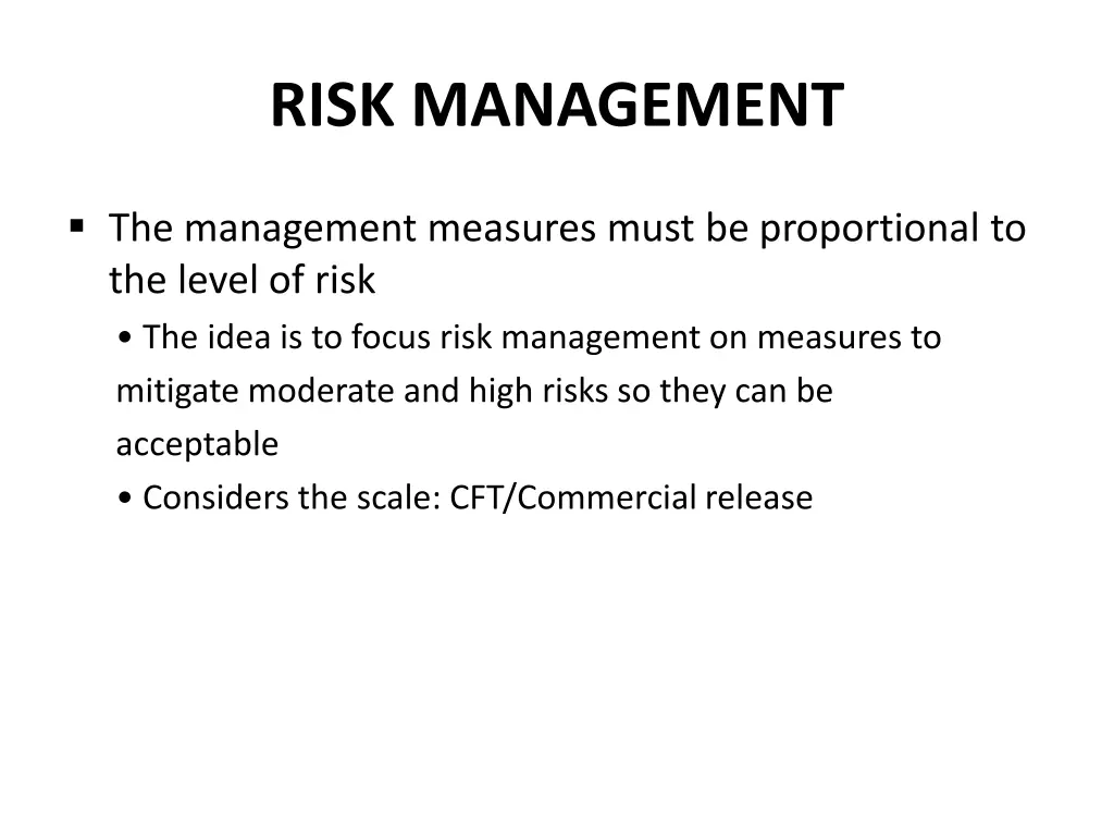 risk management 3
