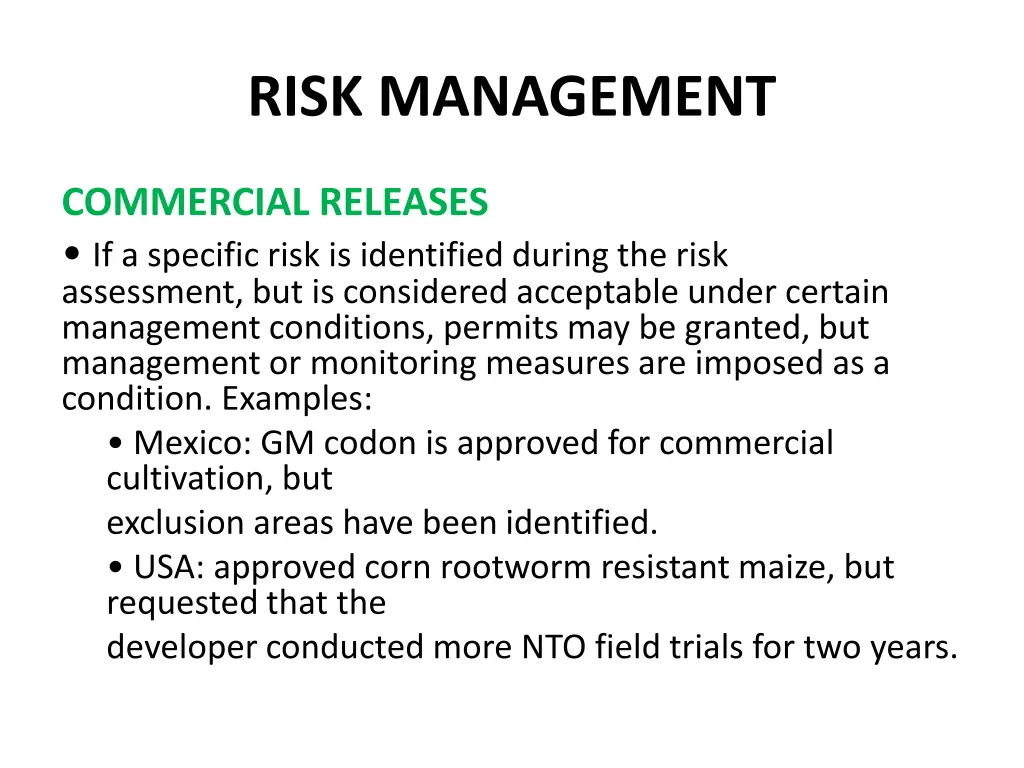 risk management 8