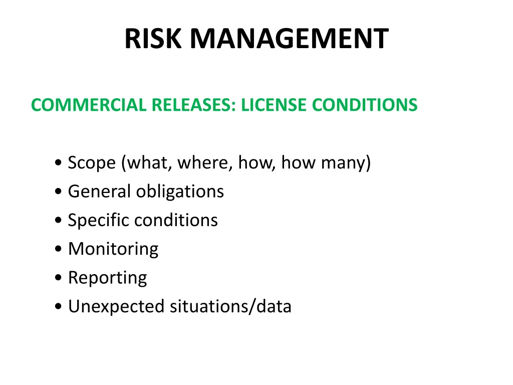 risk management 9