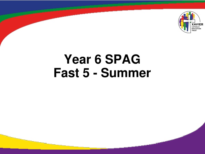 year 6 spag fast 5 summer