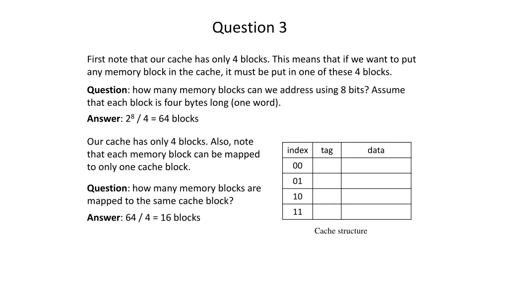 question 3 8