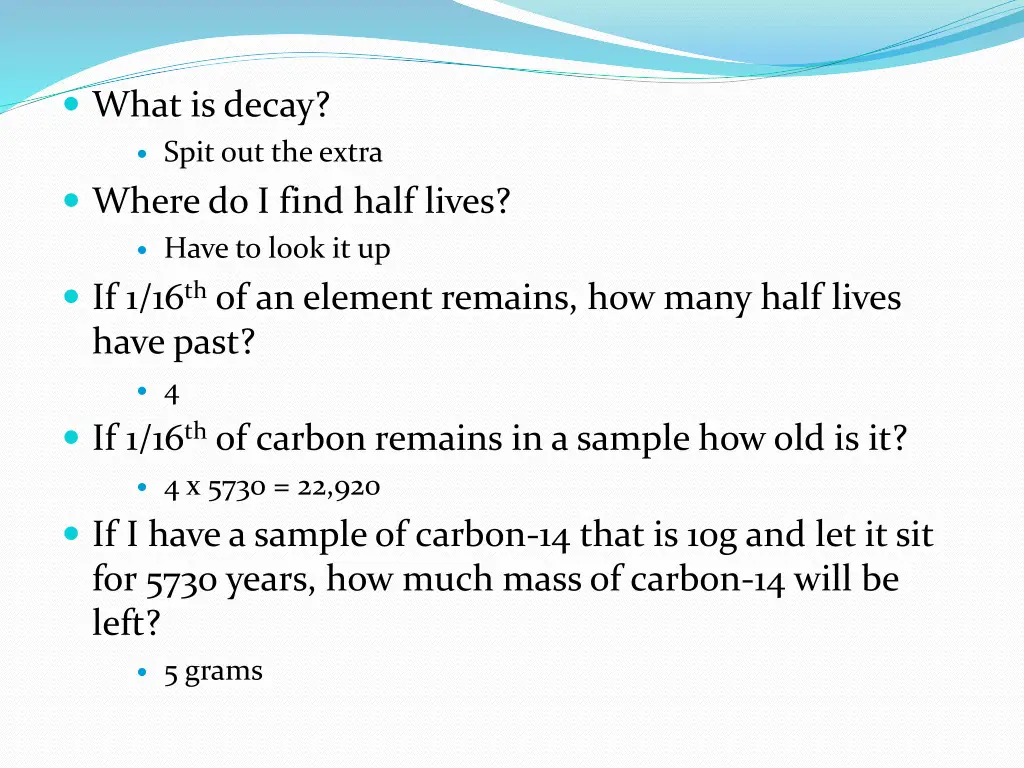 what is decay