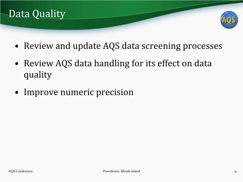 data quality