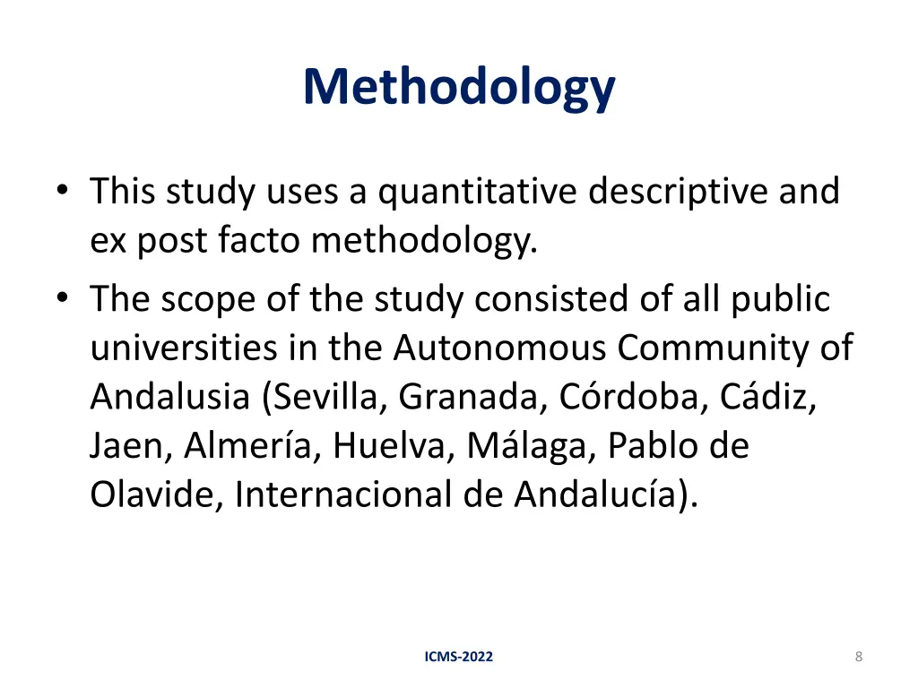 methodology