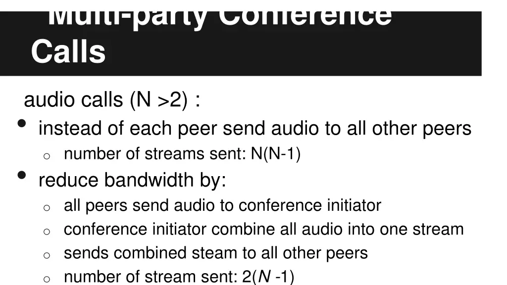 multi party conference calls
