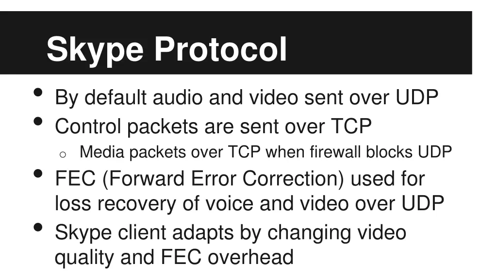 skype protocol by default audio and video sent