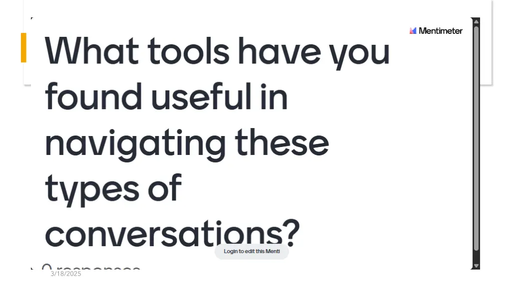 what tools have you found useful in navigating