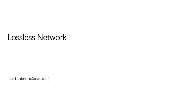 lossless network lossless network
