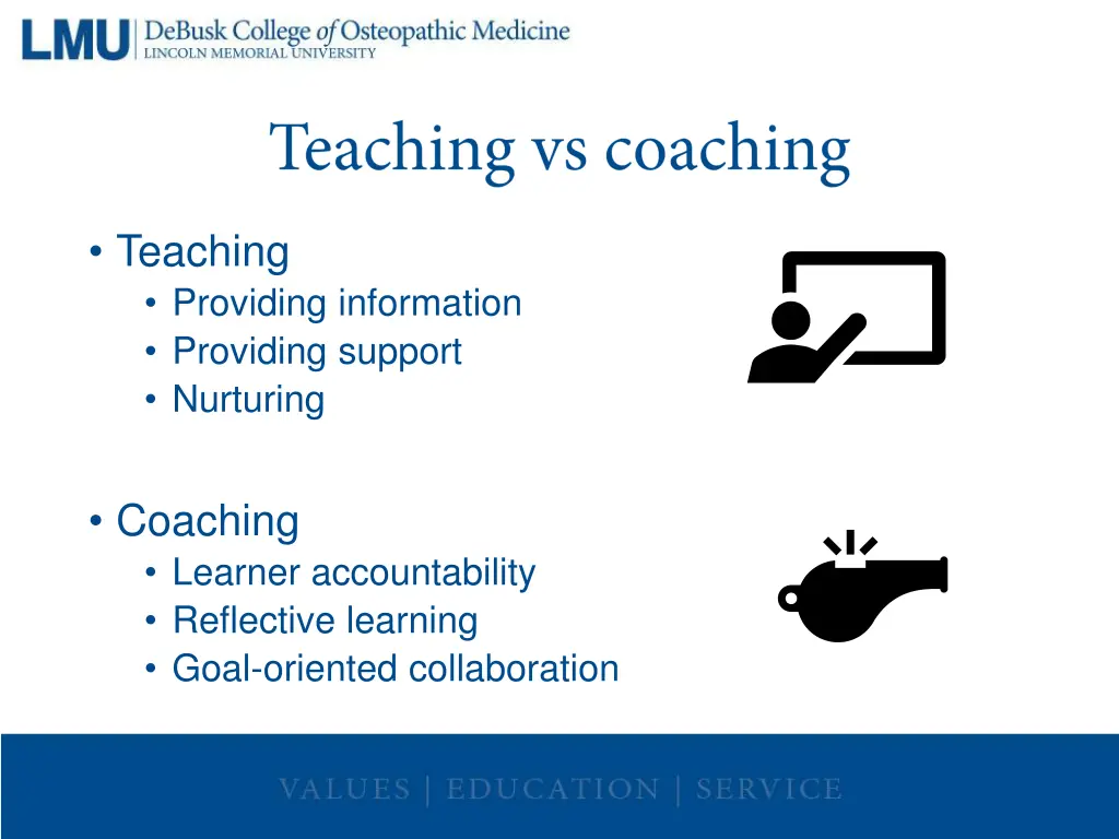 teaching providing information providing support
