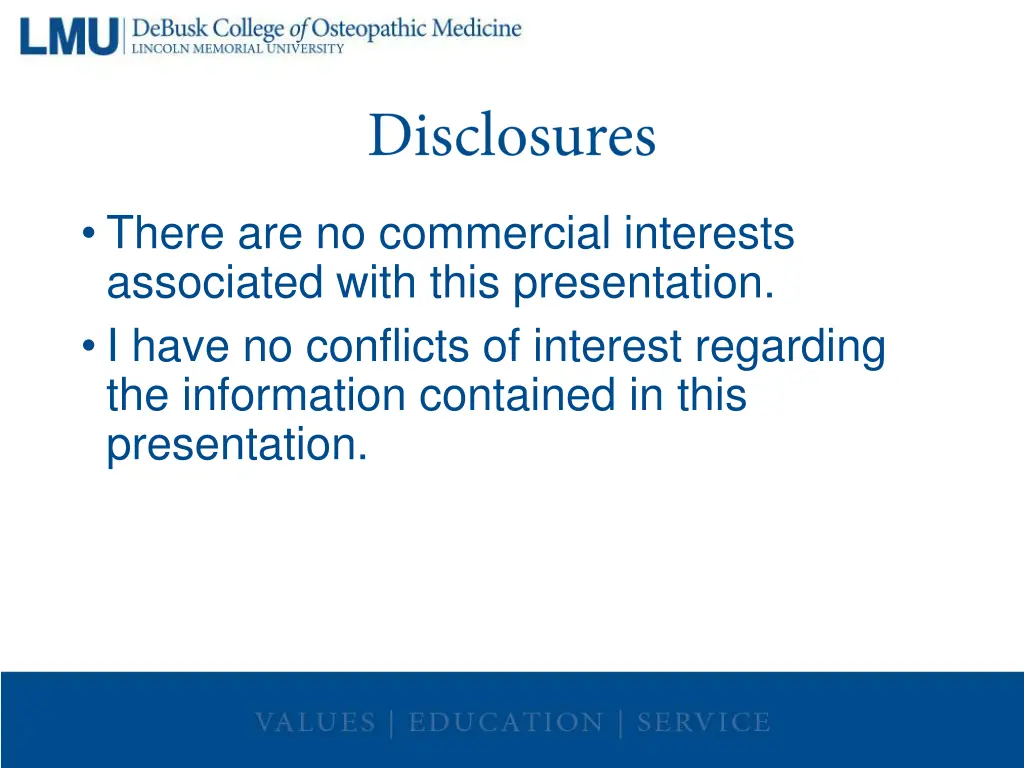 there are no commercial interests associated with