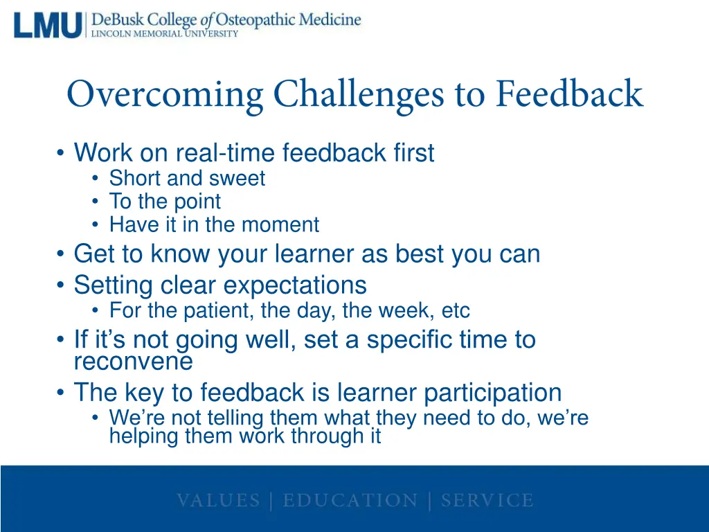work on real time feedback first short and sweet