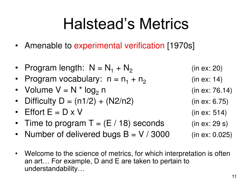 halstead s metrics
