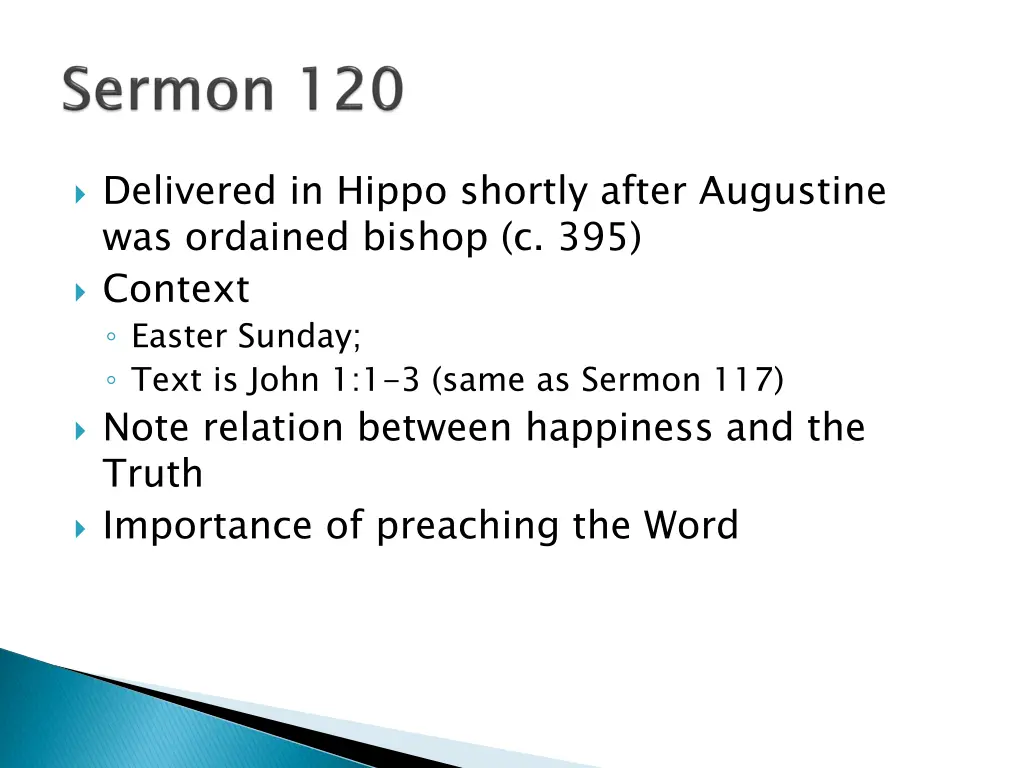 delivered in hippo shortly after augustine