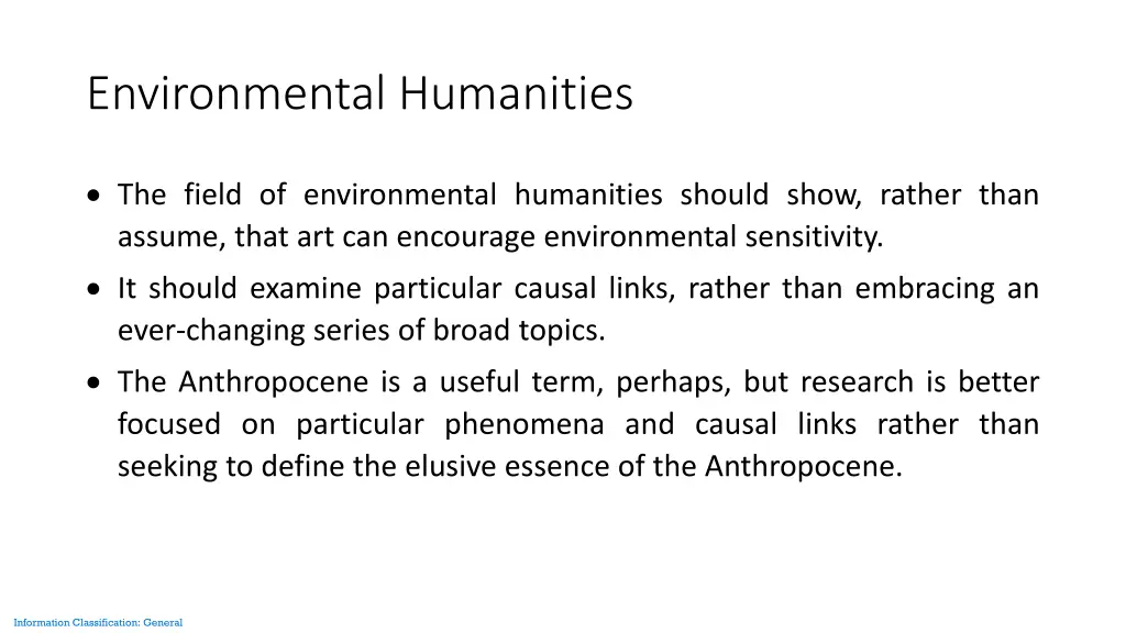 environmental humanities