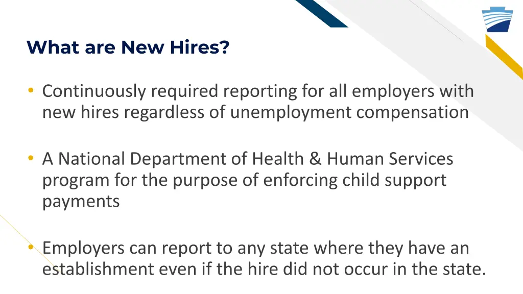what are new hires 1
