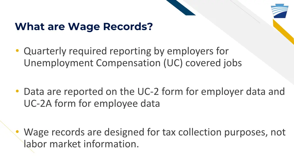 what are wage records