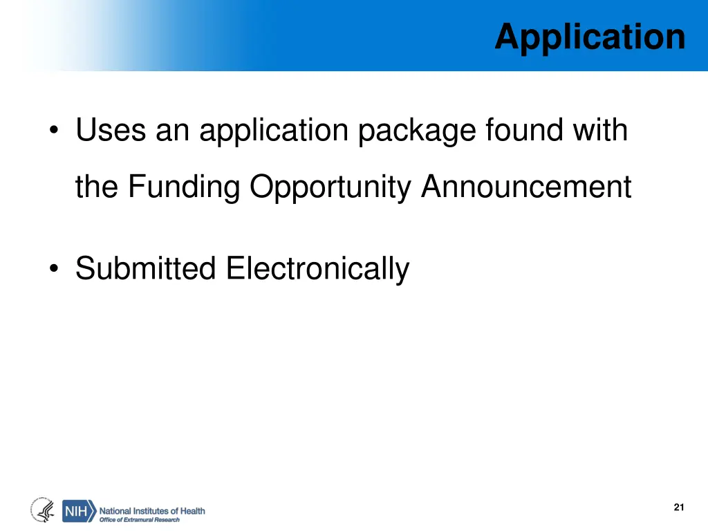 application