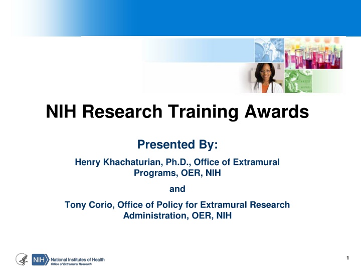 nih research training awards