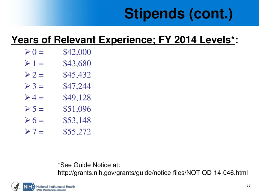 stipends cont 1