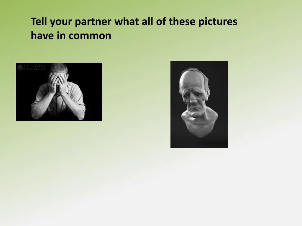 tell your partner what all of these pictures have 1