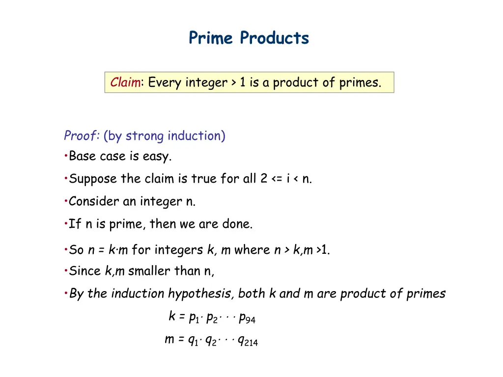 prime products