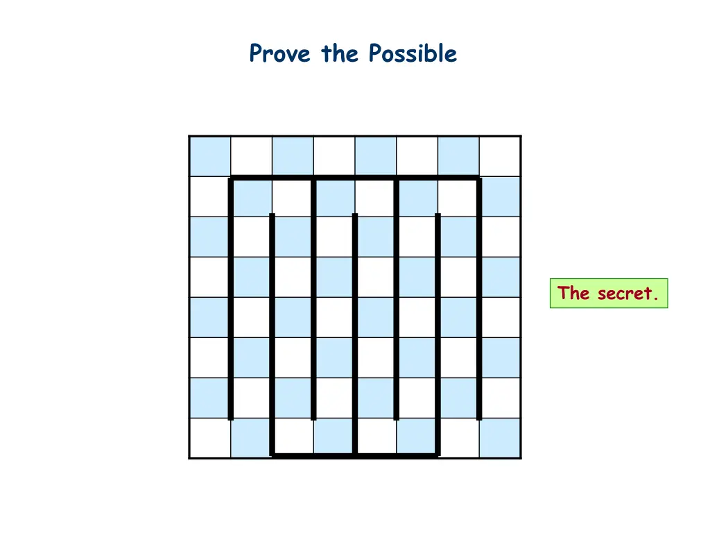 prove the possible 1