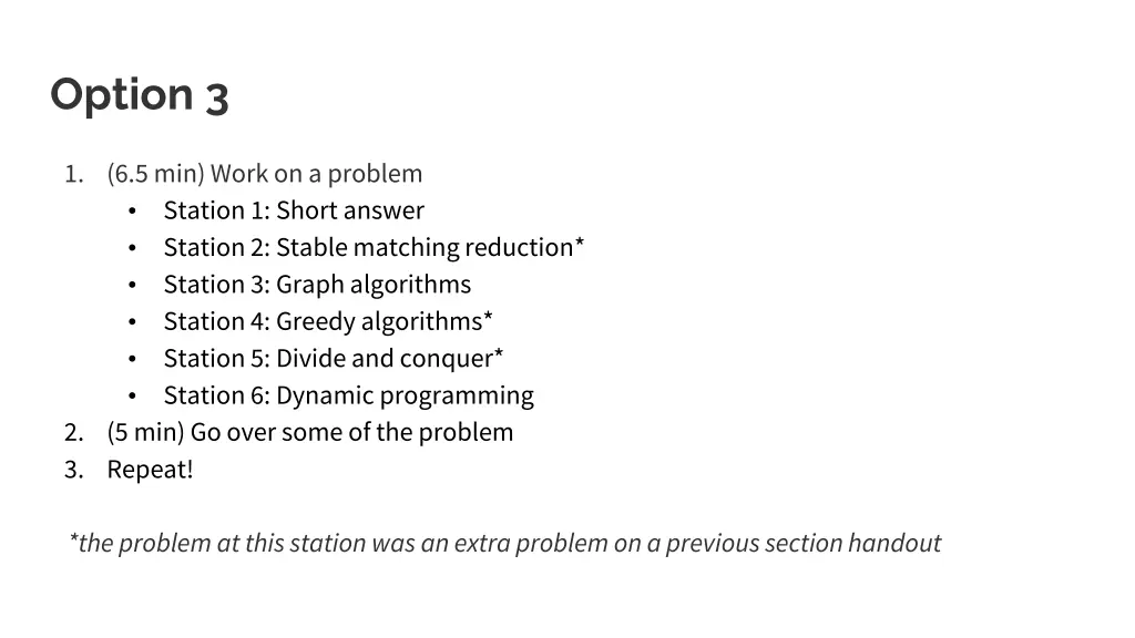 option 3