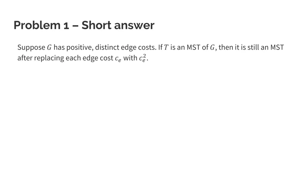 problem 1 short answer 3
