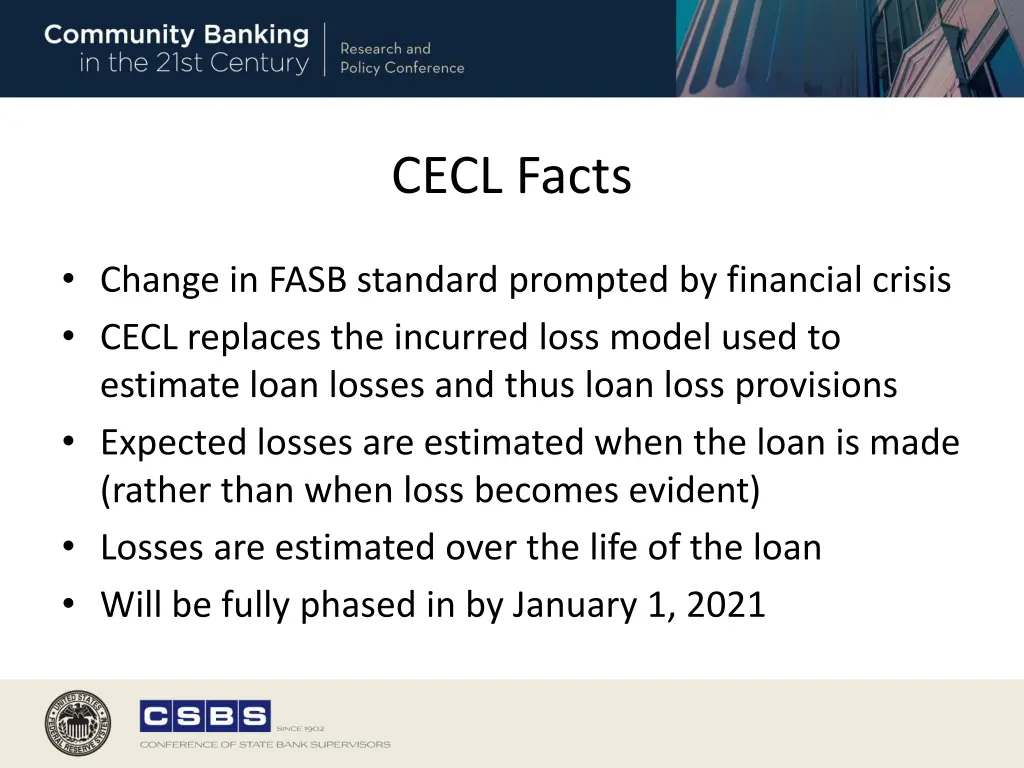 cecl facts