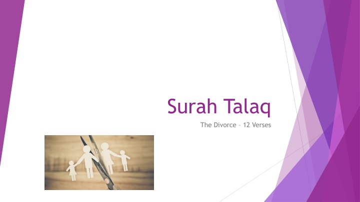 surah talaq the divorce 12 verses