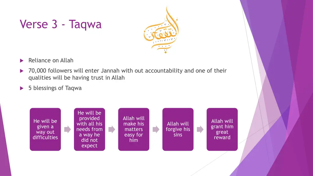 verse 3 taqwa