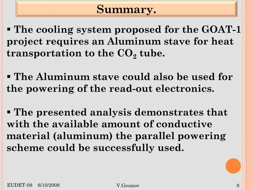 summary