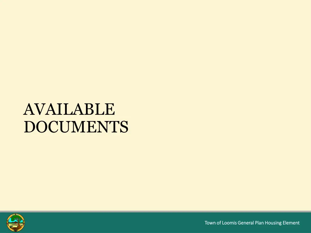 available documents